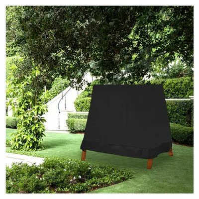 Produktbild von Abdeckung für Terrassenschaukel, 183 x 139 x 160 cm, wasserdicht, UV-beständig, wetterfest, für Gartenmöbel, mit Kordelzug