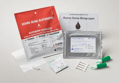 Produktbild von Blutgruppe Schnelltest Eldon Home-Kit Hka 2511-1 1 St