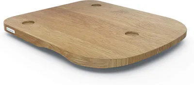 Produktbild von KitchenSlider® H V2 Holz-Gleitbrett für TM6, TM5 (Eiche) | Ökologisches Gleitbrett aus Holz für Thermomix, Holz-Gleiter, praktisches Design mit Grip