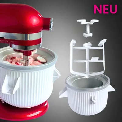 Produktbild von Kitty Professional Profi-Eisbereiter "Frosty" komp. mit KitchenAid Küchenmaschinen