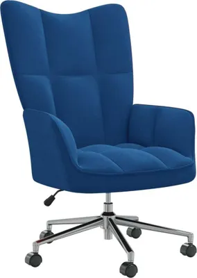 Produktbild von Relaxsessel Blau Samt
