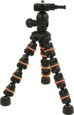 Produktbild von CamLink CL-TP130, 3 Bein(e), Schwarz, Orange, 18 cm