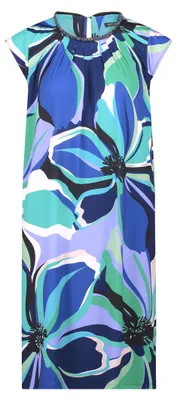 Produktbild von Betty Barclay Kleid Kurz Jersey Blue/Green 44