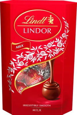 Image de LINDT Lindor Pralines Chocolat au lait 200 g