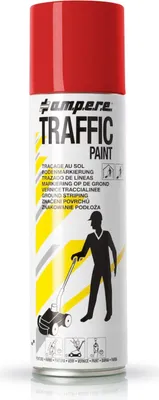 Immagine prodotto di Spray segnaletico per pavimenti Traffic 500 ml rosso