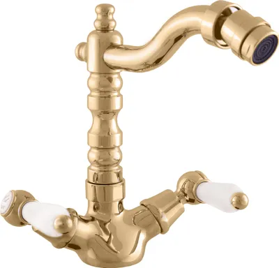 Immagine prodotto di MORAVA RETRO - Miscelatore per bidet senza scarico, Oro lucido MK520.0/9Z, RAV Slezák