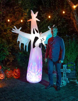 Obrázek produktu pro Halloween nafukovací duch, 245 cm