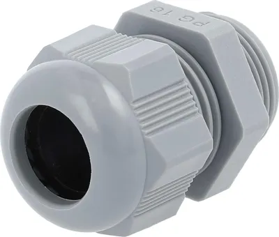 Produktbild von STEX24 Kunststoff Kabelverschraubung - STEX24 Eigenmarke PG16x1,41 SKU-E VPE 1 Polyamid (PA) Gewindelänge 9,0mm - 1