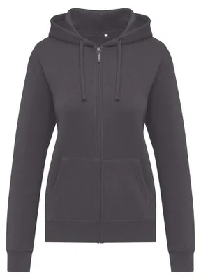 Immagine prodotto di SG Originals - Felpa con cappuccio "Originals" con zip integrale da donna FK2756 (M) (grigio)