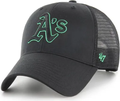 Image de '47 Brand MLB Oakland Athletics Branson '47 MVP Trucker Cap Noir (BKA)