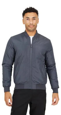 Produktbild von Brave Soul - Bomberjacke für Herren, Wattiert WH326 (M) (Dunkelgrau)