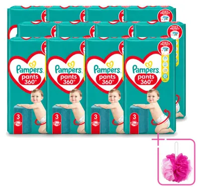 Produktbild von 12 x Pampers Pants Windelhosen Größe 3, 6-10 kg - Sparpackung - 12 Stücke