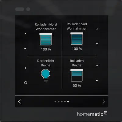 Immagine prodotto di Display in vetro Homematic