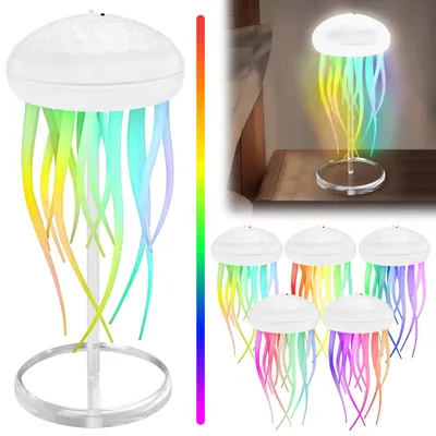 Obrázek produktu pro LED medúzová lampa se zvukovým ovládáním