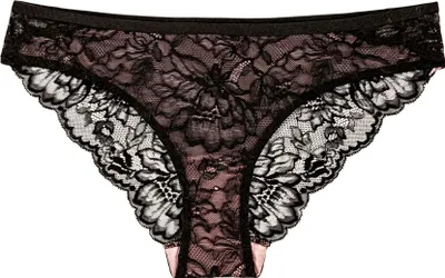Produktbild von Triumph Damen-Slip, schwarz, Amourette Charm, brasilianische Spitze, Größe 38