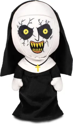 Obrázek produktu pro Jeptiška plyšová hračka horor - 27 cm jeptiška plyšová hračka Halloween plyšová hračka