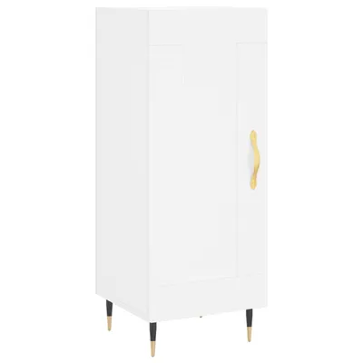 Image de Buffet blanc 34,5x34x90 cm bois d'ingénierie
