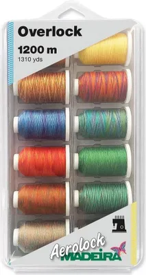 Produktbild von Madeira Blisterbox Aerolock 125 Multicolors