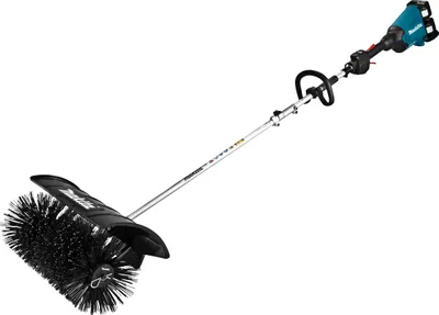 Produktbild von Makita Kehrbürstenaufsatz BR400MP, Kunststoff/Metall, schwarz/silber, 250 mm Bürstenbreite, 1160x600x362 mm, 6,3 kg, für DUX60Z, EX2650LH, DUX18, UX01