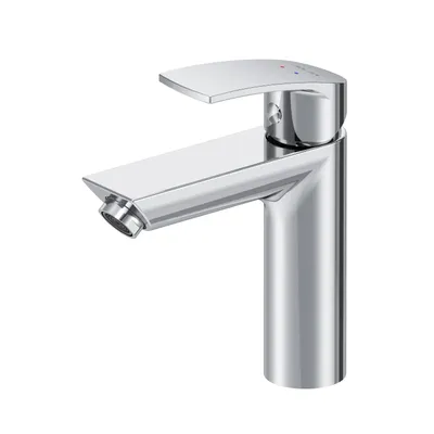 Produktbild von AM.PM Wasserhahn Bad Chrom Waschtischarmatur Bad Armatur Mischbatterie Waschbeckenarmatur Einhebelmischer Badezimmer
