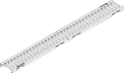 Produktbild von Hauraton Dachfix Resist 115 Stegrost SW 80/9 verzinkt 1000 mm x 108 mm x 20 mm
