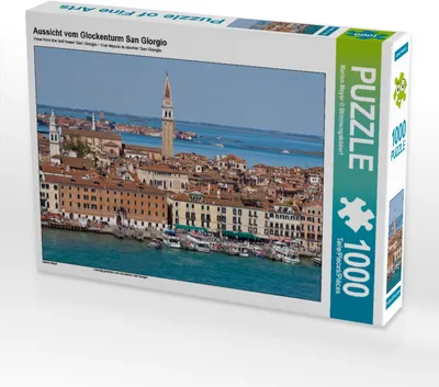 Produktbild von CALVENDO Puzzle Aussicht vom Glockenturm San Giorgio | 1000 Teile Lege-Größe 64x48cm Foto-Puzzle für glückliche Stunden