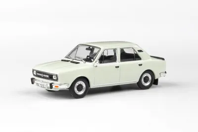 Obrázek produktu pro Škoda 120 L (1982) - Bílá Ledová ABREX 1:43