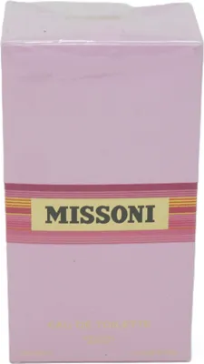 Produktbild von Missoni Eau De Toilette, Frauen, 100 ml, Nicht nachfüllbare Flasche, Lilie, Orange, Birne, Rosa Pfeffer, Freesie, Heliotrop, Pfingstrose, Rose, Zedernholz, Moschus, Holz