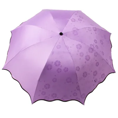 Produktbild von wasserdicht tragbares faltbares Regen Sonnenlicht Regenschirm Reise Anti-UV-Sommerparasol-Rosa