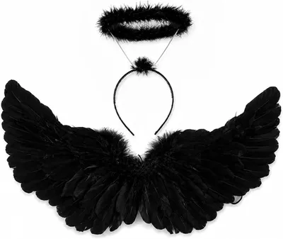 Obrázok produktu pre Diabelské krídla - Diabelské rohy - Anjelské krídla - Dievčatá - Halloween a Vianoce