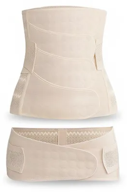 Produktbild von InAndOutdoorMatch - Postpartum Bauchband - 3-in-1 Unterstützung - Beige, KI-generiertes Bild