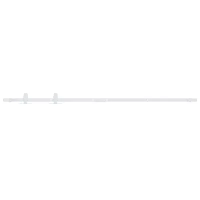 Produktbild von vidaXL Mini Schiebetürbeschlag Set für Schranktüren Kohlenstoffstahl 152 cm