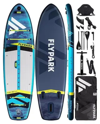 Produktbild von Aufblasbares Paddleboard, 11 Fuß, maximale Tragfähigkeit 350 kg, 5020905