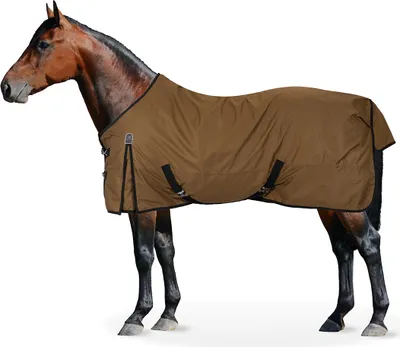 Produktbild von Equinate wasserdichte Regendecke Springfield mit Fleeceinnenfutter 125cm Bronze