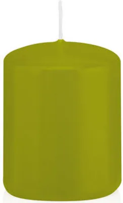Produktbild von Stumpenkerzen Grün 60 x Ø 48 mm, 24 Stück