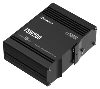 Produktbild von TELTONIKA TSW200 Unmanaged Switch PoE+ Gigabit SFP