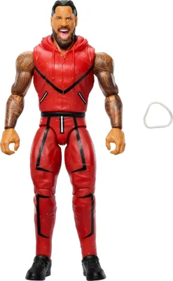 Produktbild von WWE Jimmy Uso Actionfigur, Hauptkampf-Serie #161, ca. 15 cm große Sammelfigur, beweglich, 6 Jahr(e), Mehrfarbig, Kunststoff