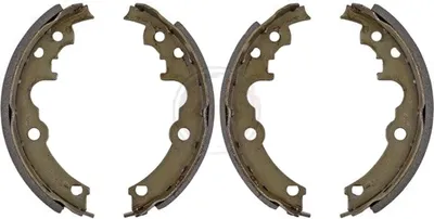 Imagen del producto de Kit de freno trasero de 200 mm y 46 mm, compatible con sistema ABS, para, entre otros, el CHEVROLET BERETTA