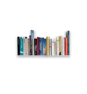Obrázok produktu pre Radius Design - Booksbaum Nástenná polica horizontálna : biela M