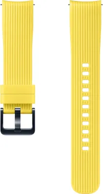 Produktbild von Samsung ET-YSU81, Band, Smartwatch, Gelb, Samsung, Galaxy Watch (42mm), Silikon