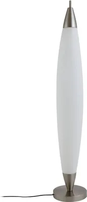 Produktbild von Lucande LED-Stehleuchte Tarell, weiß/nickel, 146 cm, dimmbar