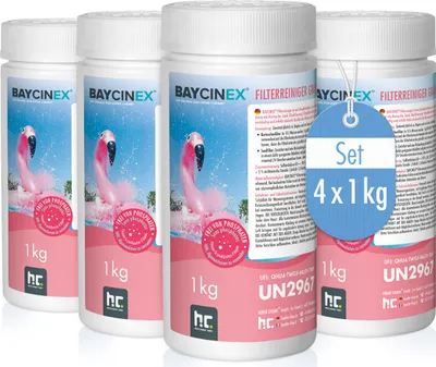 Produktbild von 4x 1 kg BAYCINEX® Filterreiniger Granulat