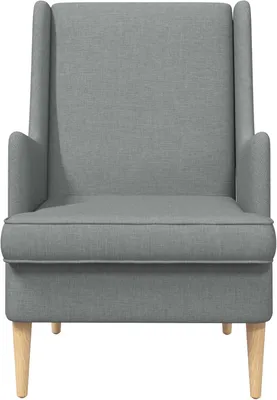 Produktbild von Moderner Sessel mit Stoffbezug und Metallrahmen für Wohnzimmer und Schlafzimmer