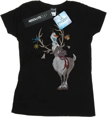 Produktbild von Disney - "Frozen" T-Shirt für Damen BI22016 (M) (Schwarz)