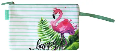Produktbild von Bikini Wetbag Happy Mint wasserdichte Bikini Bag Badetasche Nasstasche für Urlaub Strand Schwimmbad