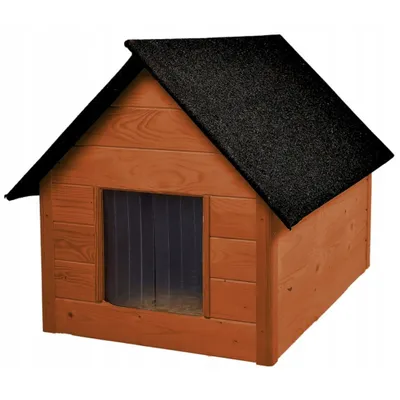 Immagine prodotto di Cuccia isolata per cani con cuscino lettino | Colore mogano | Ideale per giardino e patio | Comfort in estate e in inverno | Robusta e resistente alle intemperie
