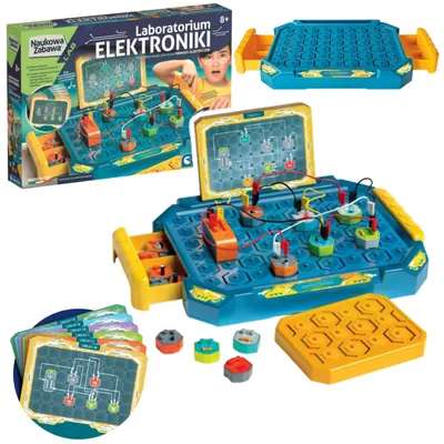 Obrázok produktu pre Science Fun Electronics Laboratory Polish Language Clementoni 50727