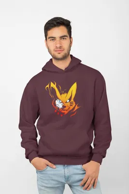 Produktbild von D&B Uni Hoodie AN00006 Naruto Burgund-Größe XL