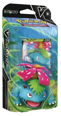Produktbild von Pokémon V Battel Deck Bisaflor-V oder Turtok-V Deutsche Ausgabe