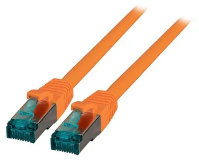 Image de EFB RJ45 Patchcable S/FTP, Cat.6A, LSZH, 25m, orange